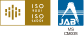 ISO9001,ISO14001認証ロゴ